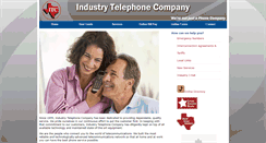 Desktop Screenshot of industrytelco.com